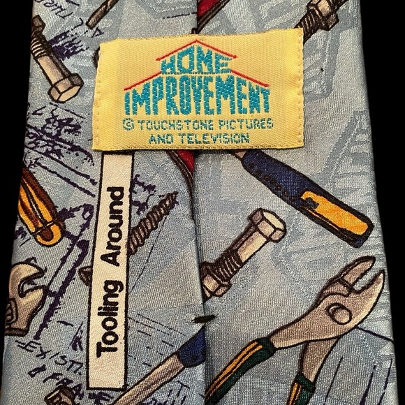 Vintage Home Improvement Tooling Around Necktie - Picture 4 of 4